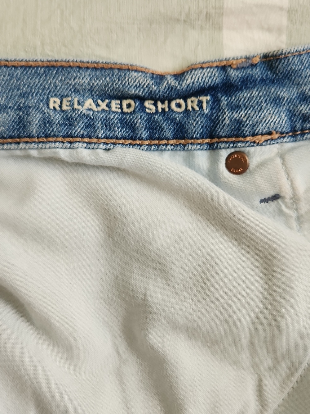 Womens American Eagle Jean Shorts Size 12 - Picture 8 of 10